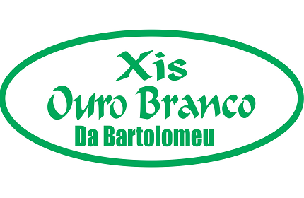 Logotipo Xis Ouro Branco da Bartolomeu